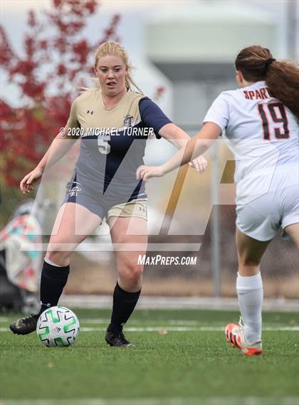 Thumbnail 2 in Priest River vs Timberlake (IML District Tournament) photogallery.