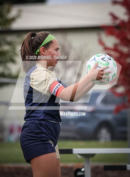 Thumbnail 3 in Priest River vs Timberlake (IML District Tournament) photogallery.