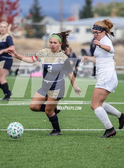Thumbnail 1 in Priest River vs Timberlake (IML District Tournament) photogallery.