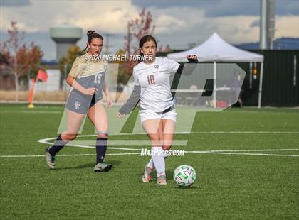 Thumbnail 2 in Priest River vs Timberlake (IML District Tournament) photogallery.