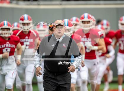 Thumbnail 2 in Southern Nash vs. Charlotte Catholic (NCHSAA 3A Final) photogallery.