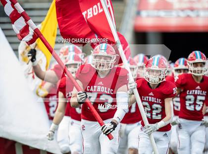 Thumbnail 2 in Southern Nash vs. Charlotte Catholic (NCHSAA 3A Final) photogallery.