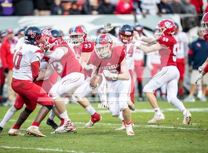 Thumbnail 2 in Southern Nash vs. Charlotte Catholic (NCHSAA 3A Final) photogallery.