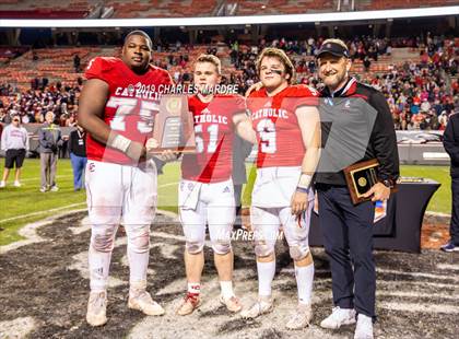 Thumbnail 1 in Southern Nash vs. Charlotte Catholic (NCHSAA 3A Final) photogallery.