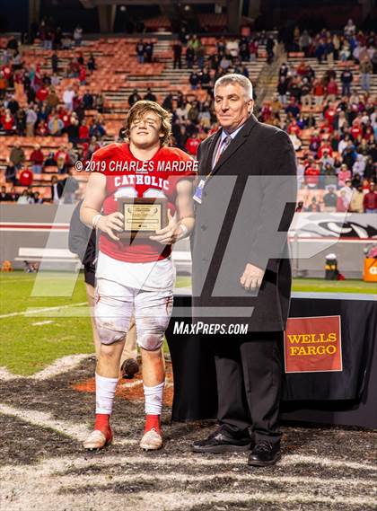 Thumbnail 2 in Southern Nash vs. Charlotte Catholic (NCHSAA 3A Final) photogallery.