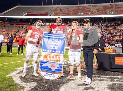 Thumbnail 2 in Southern Nash vs. Charlotte Catholic (NCHSAA 3A Final) photogallery.