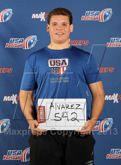 Thumbnail 1 in USA Football Regional Try-Outs (Individual Athlete Portraits - Los Angeles) photogallery.