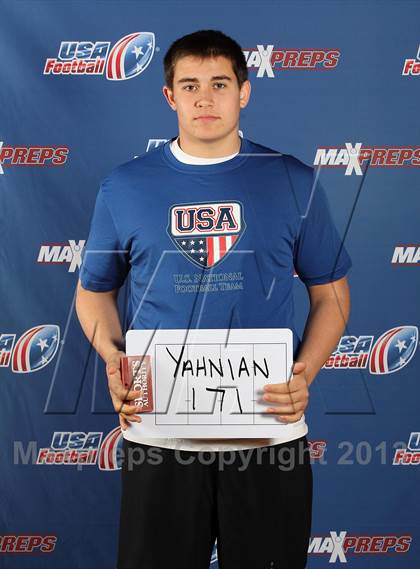Thumbnail 3 in USA Football Regional Try-Outs (Individual Athlete Portraits - Los Angeles) photogallery.
