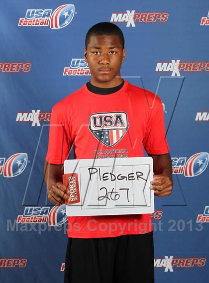 Thumbnail 1 in USA Football Regional Try-Outs (Individual Athlete Portraits - Los Angeles) photogallery.
