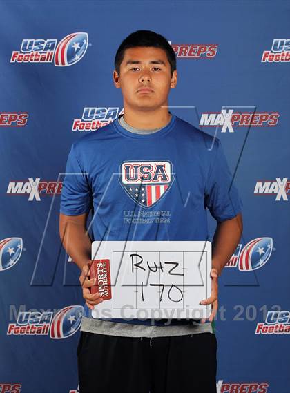 Thumbnail 2 in USA Football Regional Try-Outs (Individual Athlete Portraits - Los Angeles) photogallery.