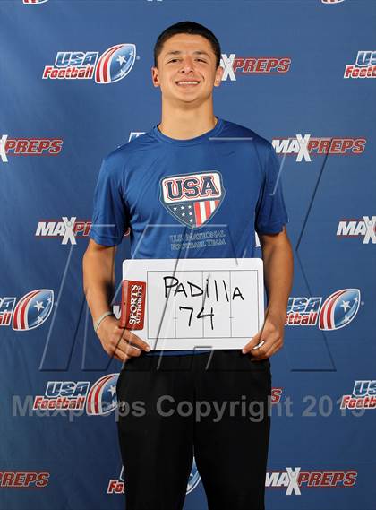 Thumbnail 2 in USA Football Regional Try-Outs (Individual Athlete Portraits - Los Angeles) photogallery.