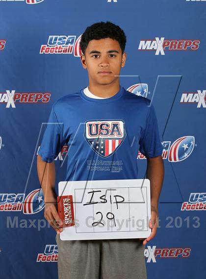 Thumbnail 1 in USA Football Regional Try-Outs (Individual Athlete Portraits - Los Angeles) photogallery.