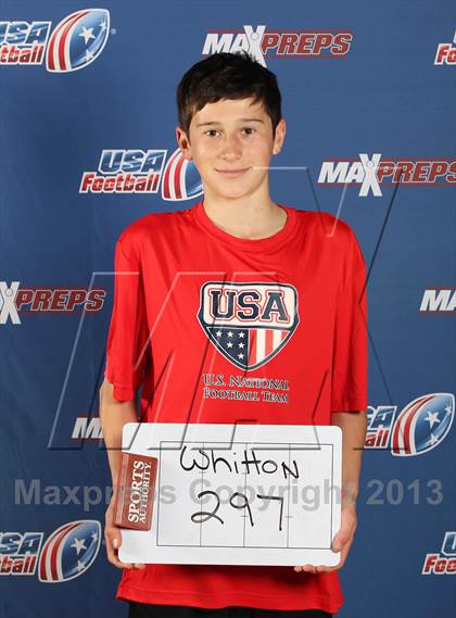 Thumbnail 1 in USA Football Regional Try-Outs (Individual Athlete Portraits - Los Angeles) photogallery.