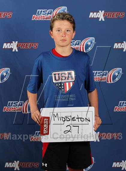 Thumbnail 1 in USA Football Regional Try-Outs (Individual Athlete Portraits - Los Angeles) photogallery.