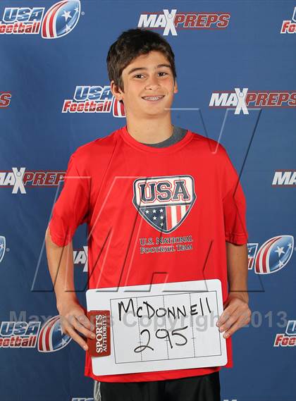 Thumbnail 2 in USA Football Regional Try-Outs (Individual Athlete Portraits - Los Angeles) photogallery.