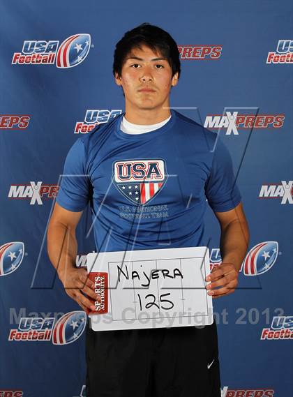 Thumbnail 1 in USA Football Regional Try-Outs (Individual Athlete Portraits - Los Angeles) photogallery.