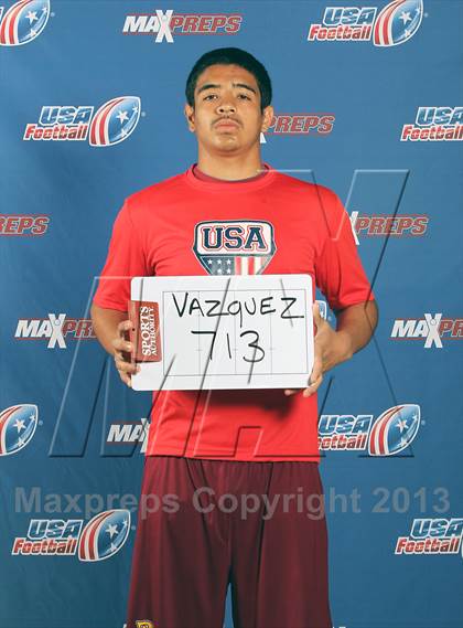 Thumbnail 2 in USA Football Regional Try-Outs (Individual Athlete Portraits - Los Angeles) photogallery.