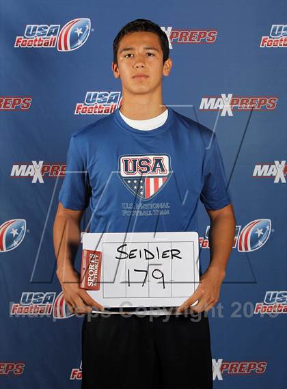 Thumbnail 2 in USA Football Regional Try-Outs (Individual Athlete Portraits - Los Angeles) photogallery.