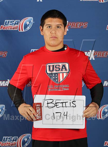 Thumbnail 2 in USA Football Regional Try-Outs (Individual Athlete Portraits - Los Angeles) photogallery.