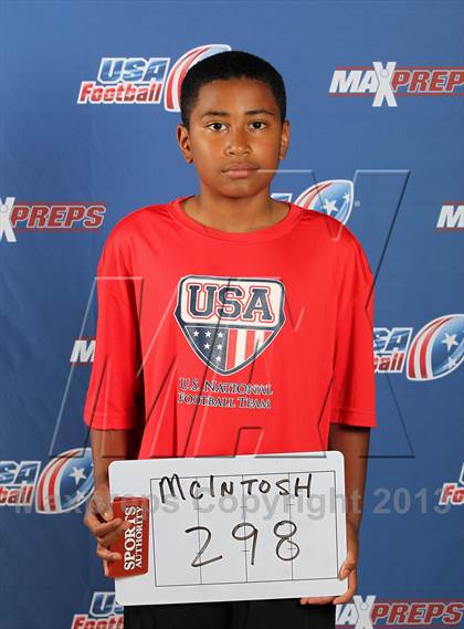 Thumbnail 2 in USA Football Regional Try-Outs (Individual Athlete Portraits - Los Angeles) photogallery.