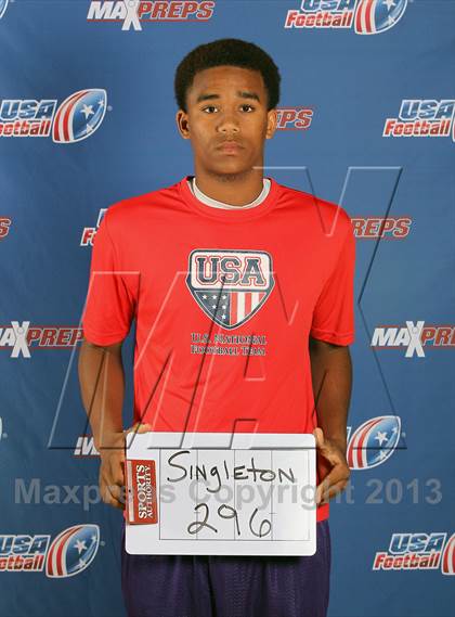 Thumbnail 3 in USA Football Regional Try-Outs (Individual Athlete Portraits - Los Angeles) photogallery.
