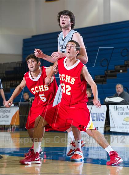 Thumbnail 2 in Cathedral Catholic vs Aubd Senior Sharks (National Prep Classic) photogallery.