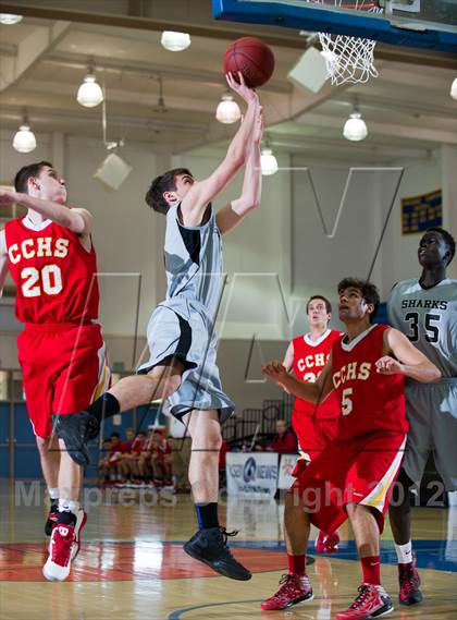 Thumbnail 1 in Cathedral Catholic vs Aubd Senior Sharks (National Prep Classic) photogallery.