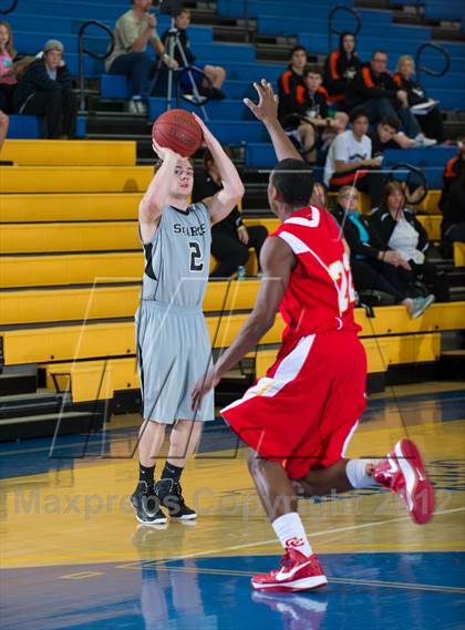 Thumbnail 3 in Cathedral Catholic vs Aubd Senior Sharks (National Prep Classic) photogallery.