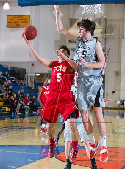 Thumbnail 1 in Cathedral Catholic vs Aubd Senior Sharks (National Prep Classic) photogallery.