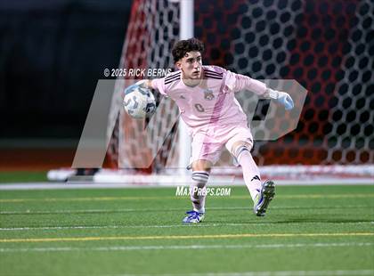 Thumbnail 2 in Grand Oaks vs Langham Creek (UIL 6A D2 Soccer Area Playoffs) photogallery.