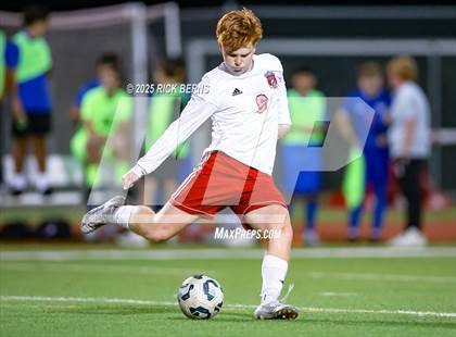 Thumbnail 3 in Grand Oaks vs Langham Creek (UIL 6A D2 Soccer Area Playoffs) photogallery.