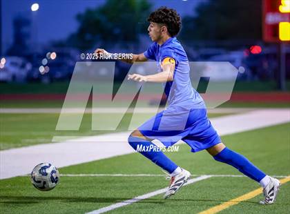 Thumbnail 2 in Grand Oaks vs Langham Creek (UIL 6A D2 Soccer Area Playoffs) photogallery.