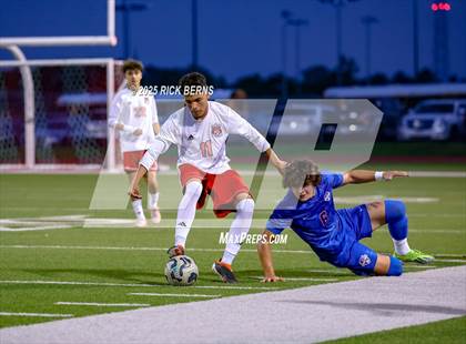 Thumbnail 1 in Grand Oaks vs Langham Creek (UIL 6A D2 Soccer Area Playoffs) photogallery.