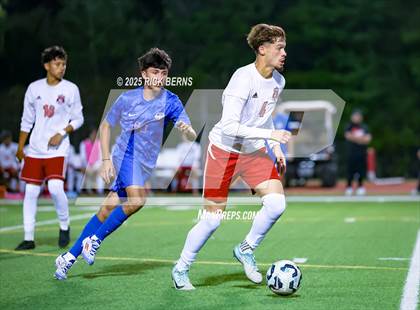 Thumbnail 2 in Grand Oaks vs Langham Creek (UIL 6A D2 Soccer Area Playoffs) photogallery.