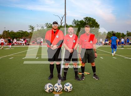 Thumbnail 1 in Grand Oaks vs Langham Creek (UIL 6A D2 Soccer Area Playoffs) photogallery.