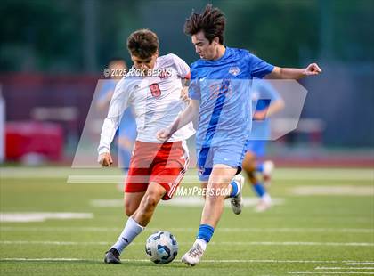 Thumbnail 2 in Grand Oaks vs Langham Creek (UIL 6A D2 Soccer Area Playoffs) photogallery.