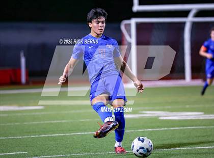 Thumbnail 3 in Grand Oaks vs Langham Creek (UIL 6A D2 Soccer Area Playoffs) photogallery.