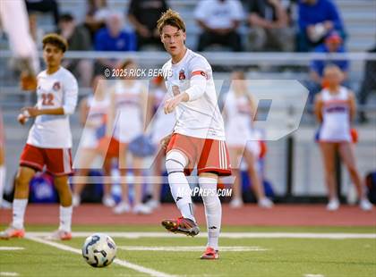 Thumbnail 3 in Grand Oaks vs Langham Creek (UIL 6A D2 Soccer Area Playoffs) photogallery.
