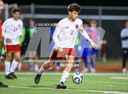 Thumbnail 1 in Grand Oaks vs Langham Creek (UIL 6A D2 Soccer Area Playoffs) photogallery.