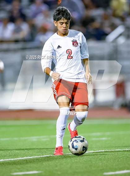 Thumbnail 2 in Grand Oaks vs Langham Creek (UIL 6A D2 Soccer Area Playoffs) photogallery.