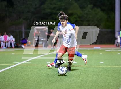 Thumbnail 1 in Grand Oaks vs Langham Creek (UIL 6A D2 Soccer Area Playoffs) photogallery.