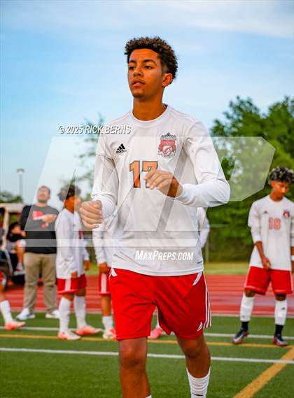Thumbnail 2 in Grand Oaks vs Langham Creek (UIL 6A D2 Soccer Area Playoffs) photogallery.