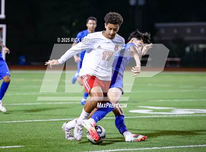 Thumbnail 1 in Grand Oaks vs Langham Creek (UIL 6A D2 Soccer Area Playoffs) photogallery.