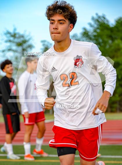 Thumbnail 1 in Grand Oaks vs Langham Creek (UIL 6A D2 Soccer Area Playoffs) photogallery.