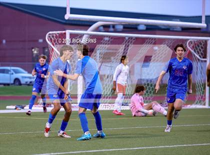 Thumbnail 3 in Grand Oaks vs Langham Creek (UIL 6A D2 Soccer Area Playoffs) photogallery.