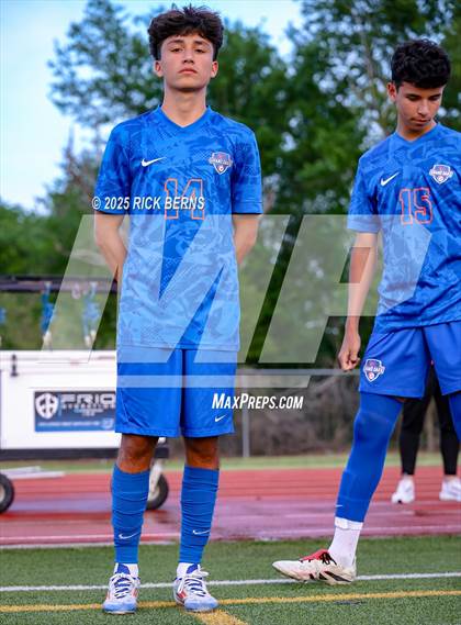 Thumbnail 2 in Grand Oaks vs Langham Creek (UIL 6A D2 Soccer Area Playoffs) photogallery.