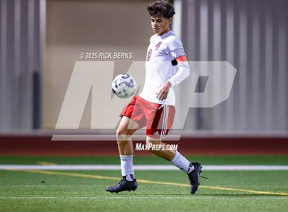 Thumbnail 2 in Grand Oaks vs Langham Creek (UIL 6A D2 Soccer Area Playoffs) photogallery.