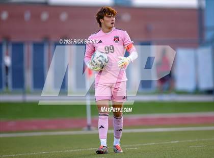 Thumbnail 2 in Grand Oaks vs Langham Creek (UIL 6A D2 Soccer Area Playoffs) photogallery.