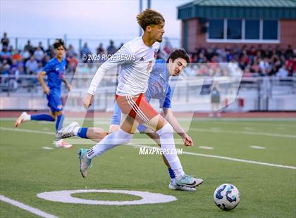 Thumbnail 1 in Grand Oaks vs Langham Creek (UIL 6A D2 Soccer Area Playoffs) photogallery.