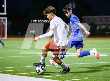 Thumbnail 2 in Grand Oaks vs Langham Creek (UIL 6A D2 Soccer Area Playoffs) photogallery.